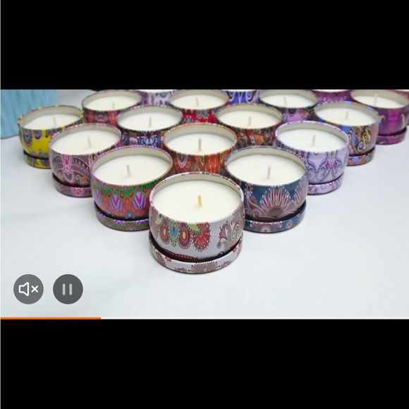 12 packs scented candle set - Picture 2 of 12